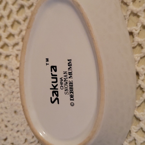 Sakura Debbie Mumm plate~spoon rest - Picture 5 of 5